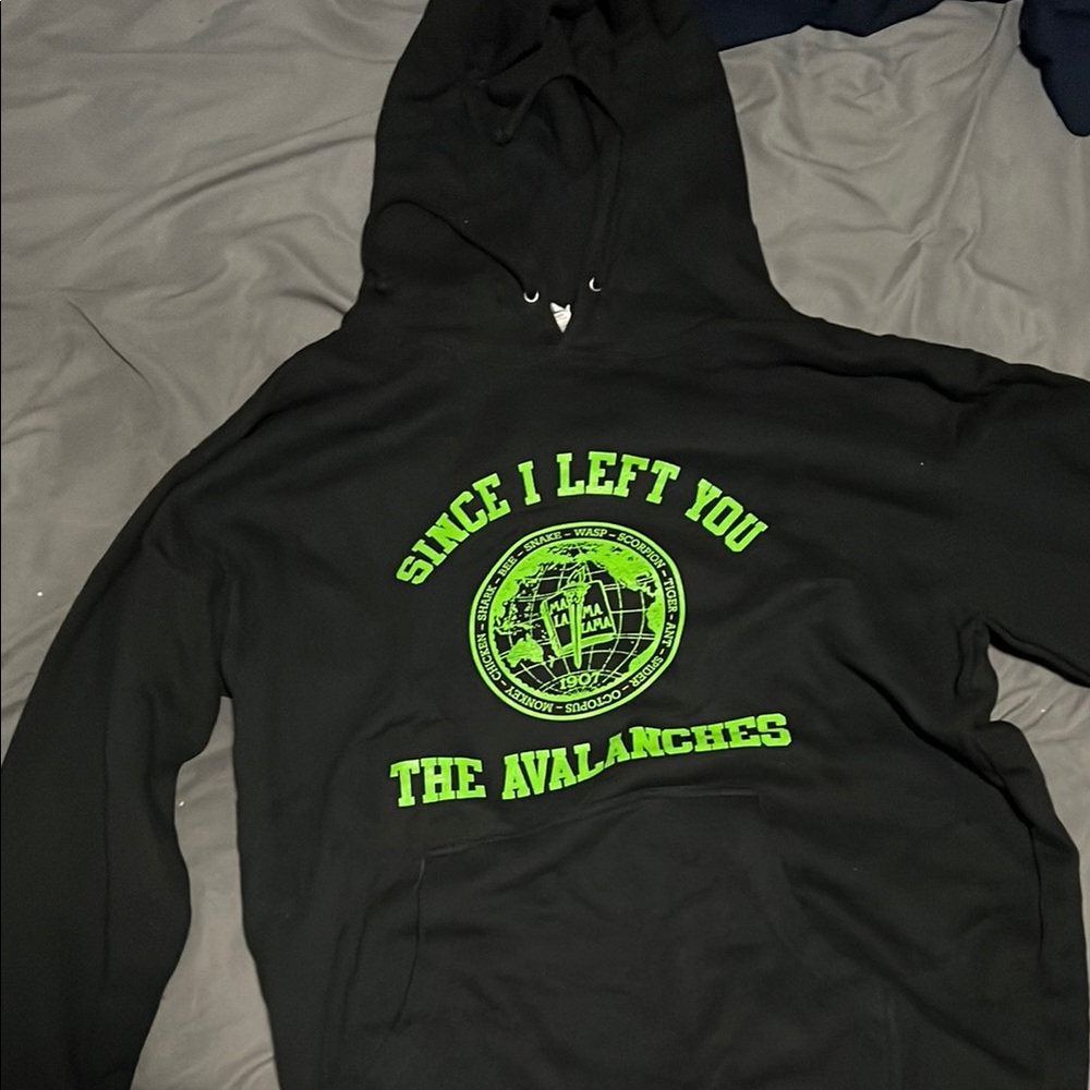 Avalanche Black Hoodie
